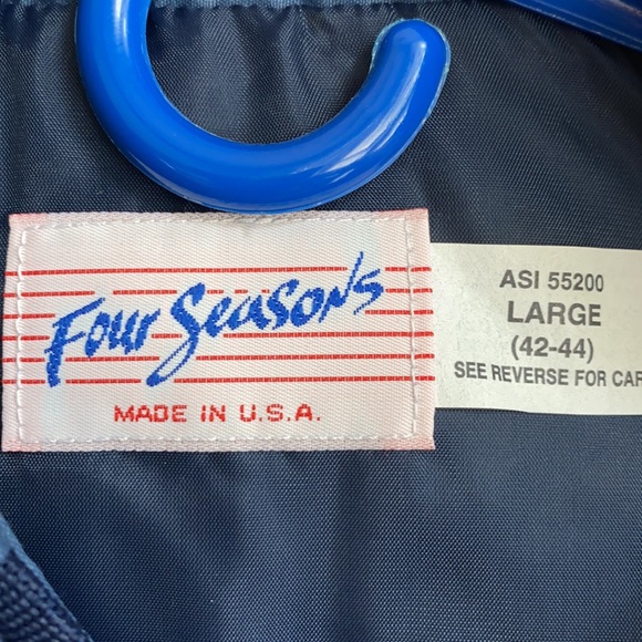 Vintage Tide Navy Blue Jacket. NWOT. Sz L. - Picture 7 of 11